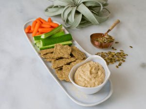 Seed Crackers - Living with Ivey