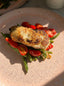 Pan Roasted Chicken Breast over Green Bean-Tomato Medley - Living with Ivey