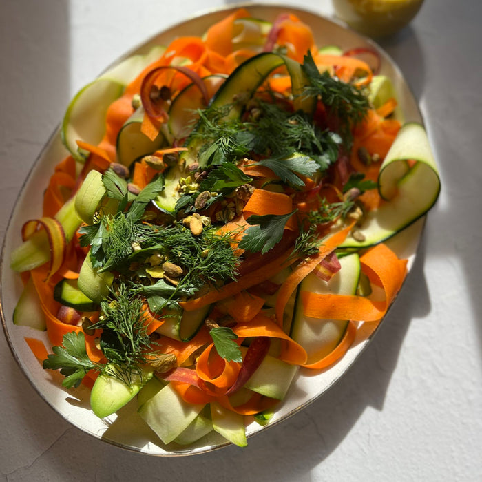 Shaved Vegetable Salad