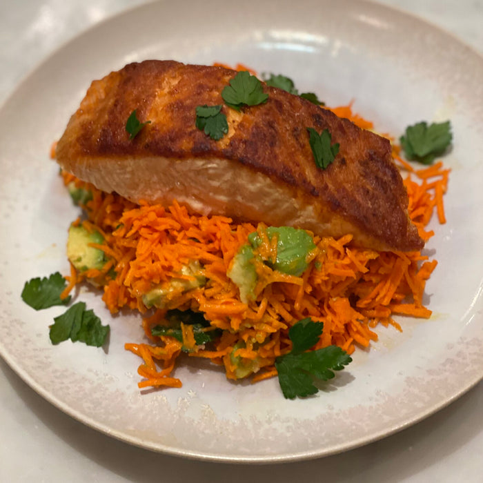 Raw Shredded Carrot Salad