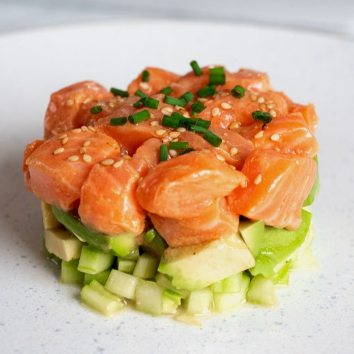 Salmon Tartare - Living with Ivey