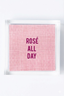 No Reservations | Rosé All Day Disposable Cocktail Napkins 