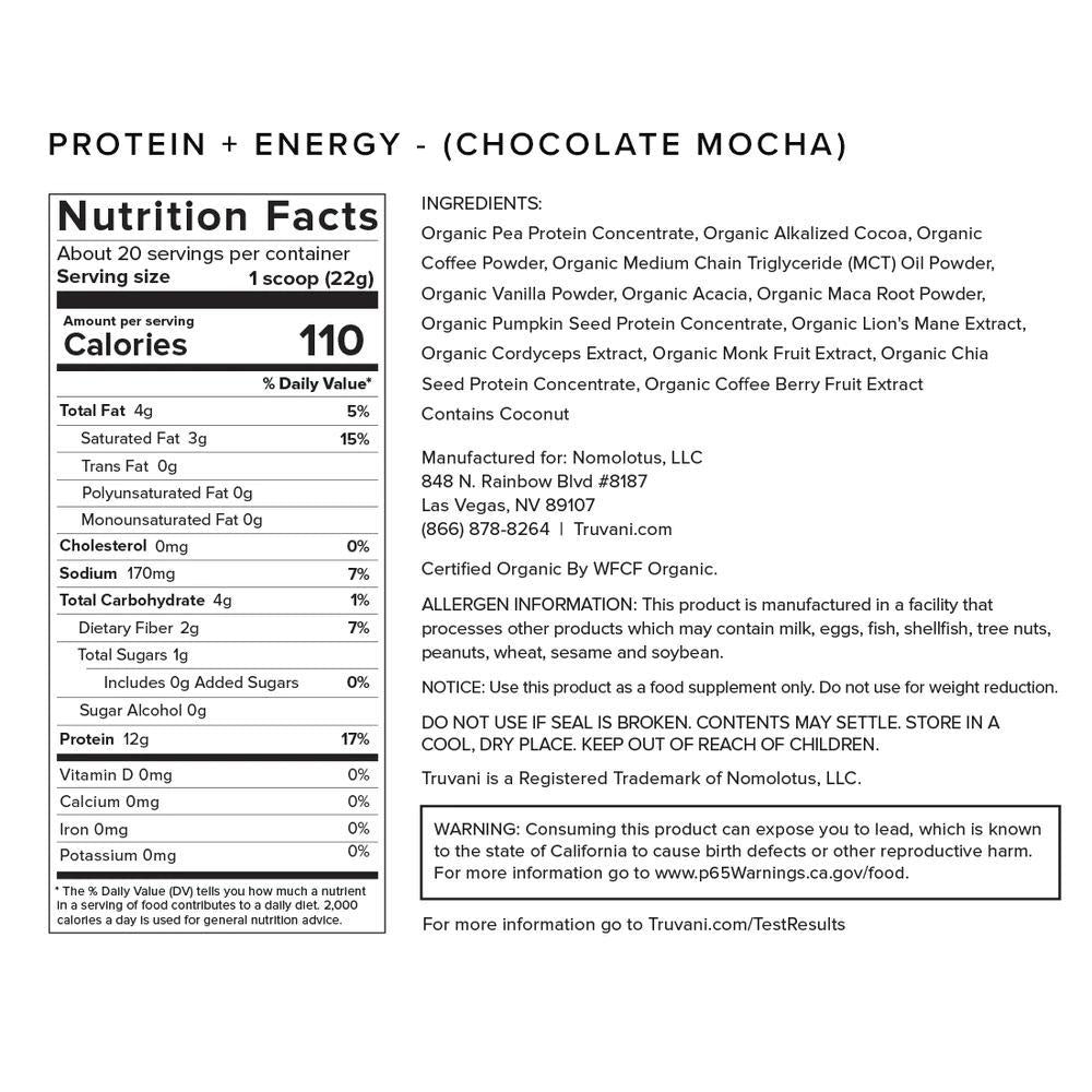 Protein + Energy - Living with Ivey