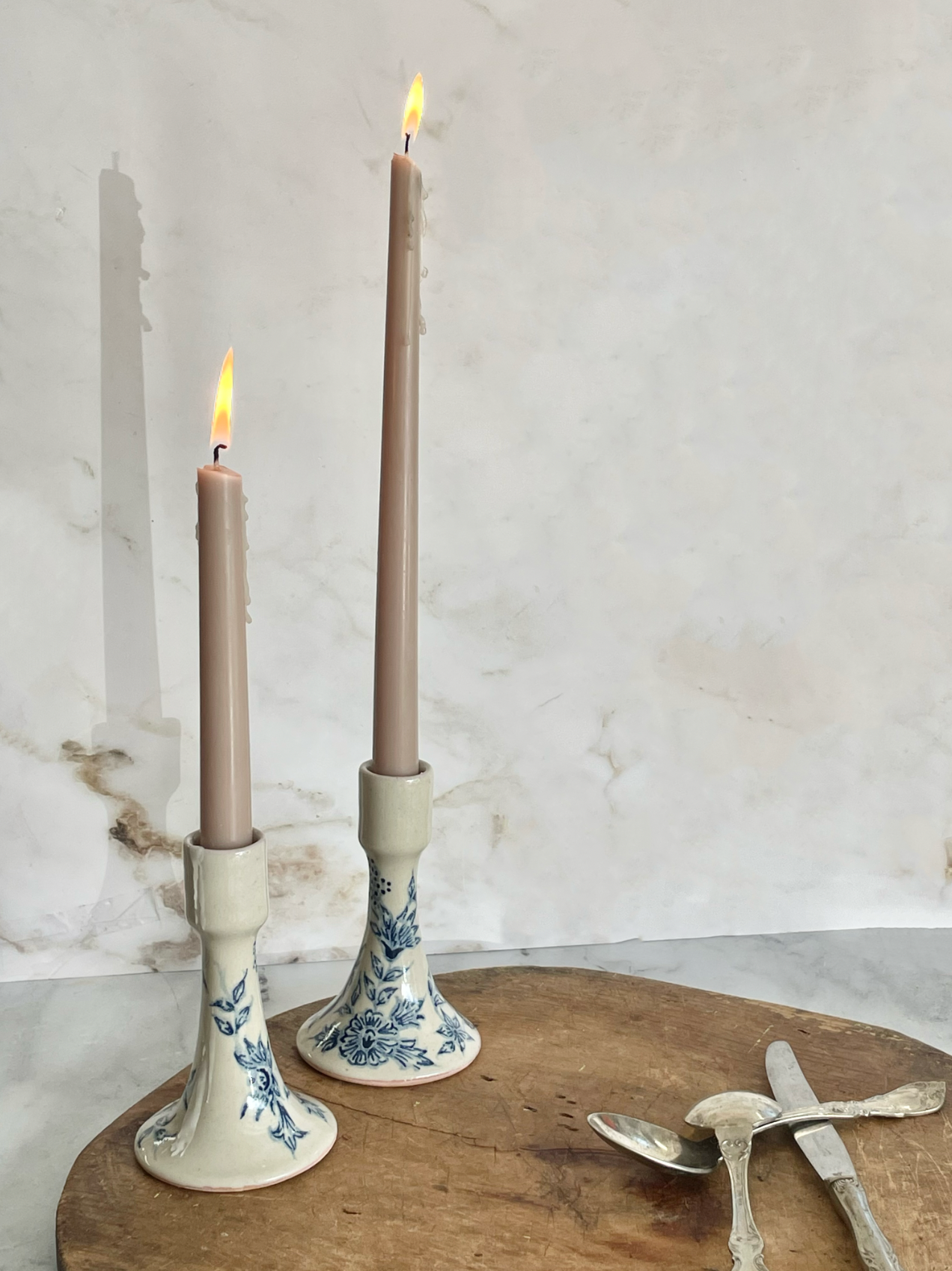 Hand-painted Talavera Candle Holder