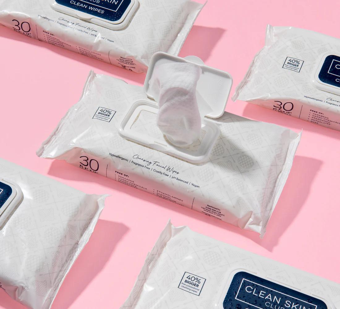 Clean Skin Club Wipes