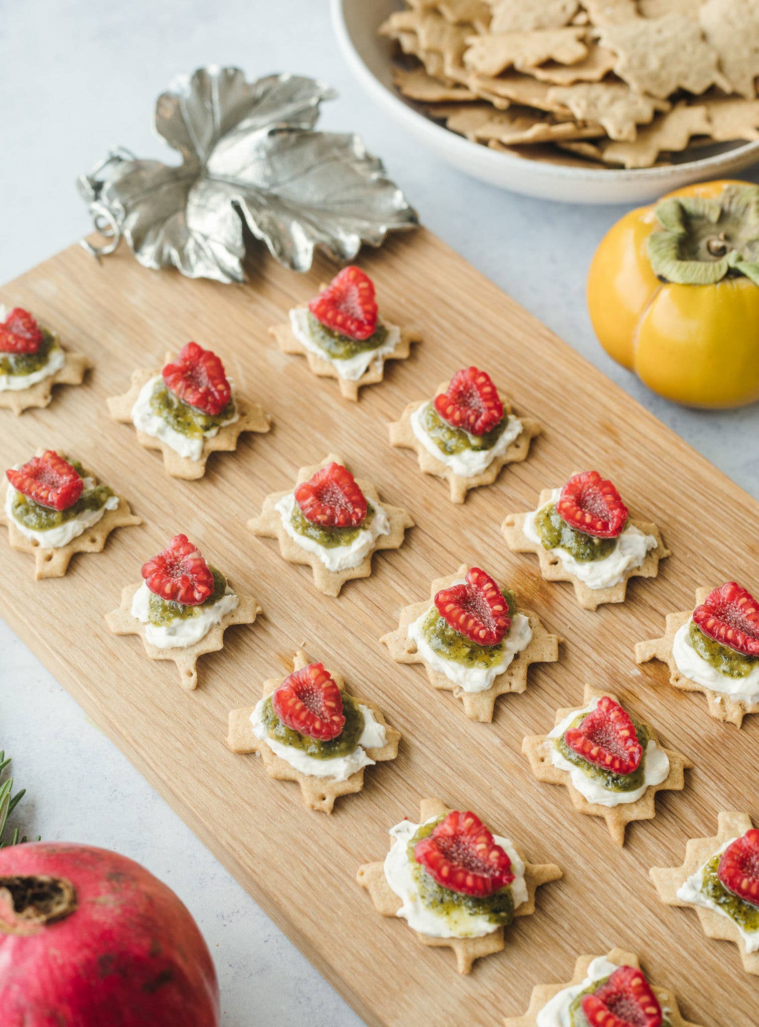 Sea Salt Sourdough Crackers