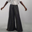 Organic Pima Wide Leg Pant - Dark Grey