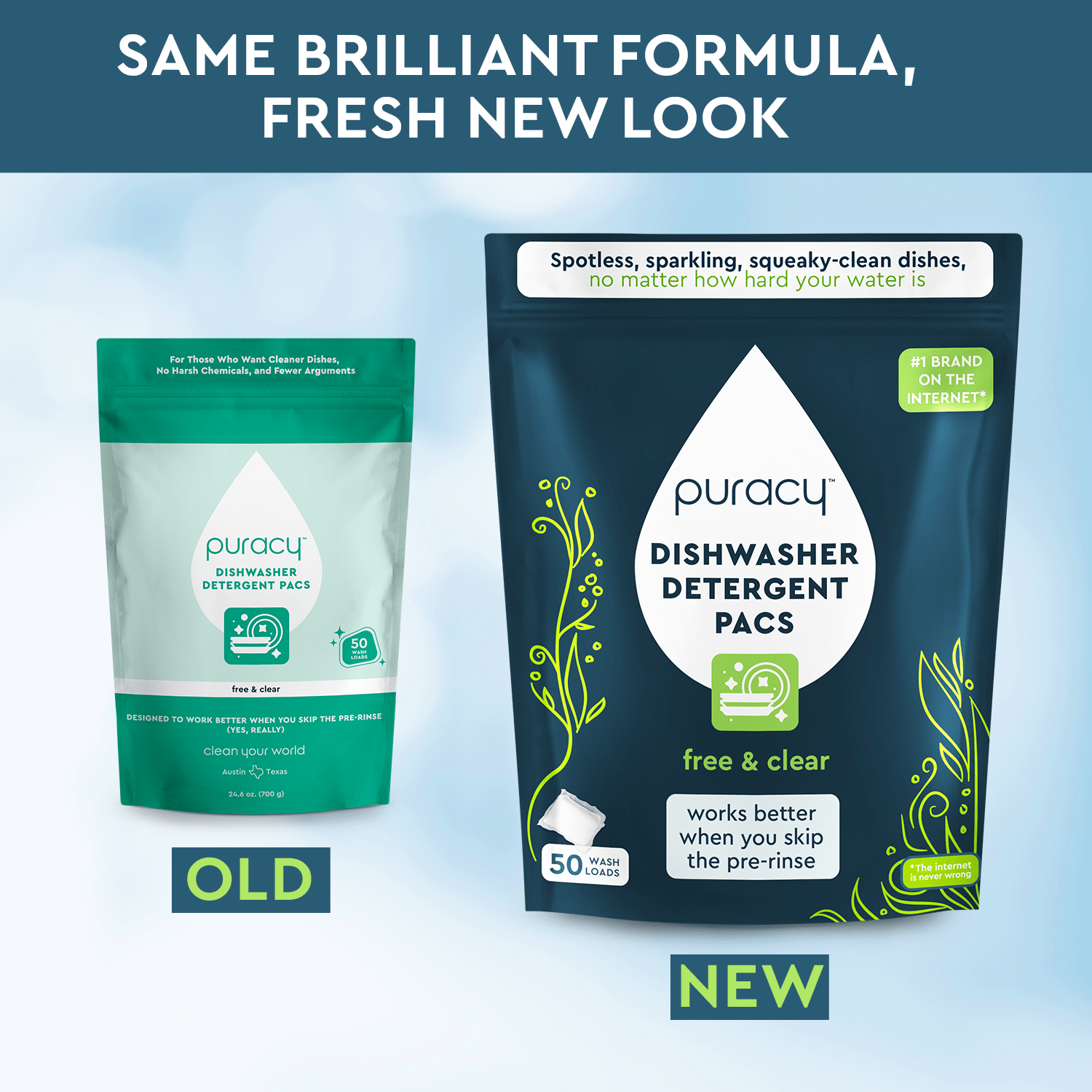 Puracy Natural Dishwasher Detergent Packs - Thumbnail 4