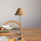 Rattan Cordless Table Lamp - Living with Ivey