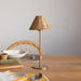 Rattan Cordless Table Lamp - Living with Ivey