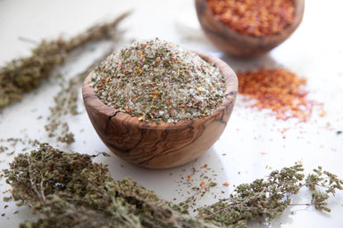 Greek Mountain Oregano Salt - Living with Ivey