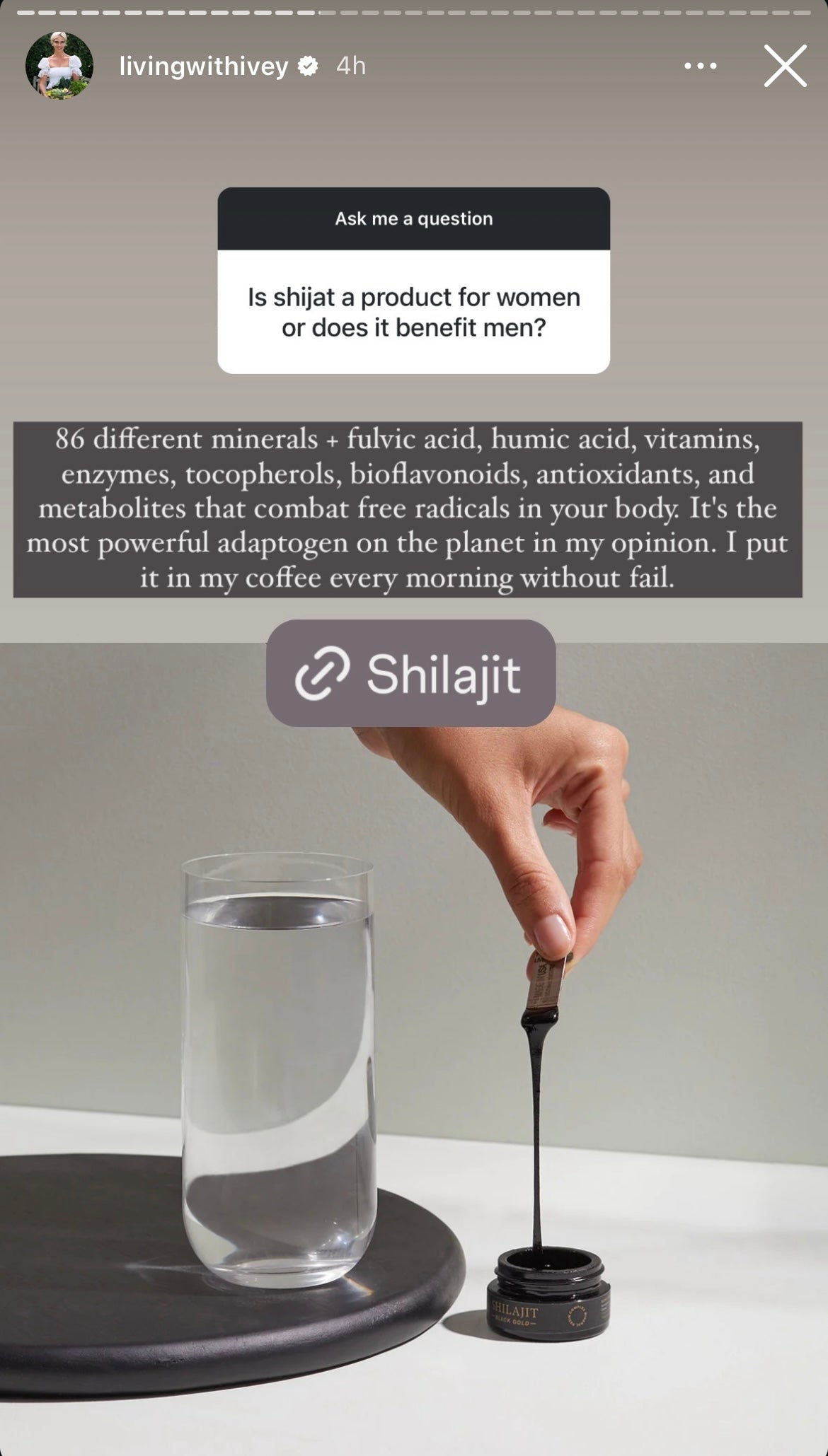 Mineral Shilajit - Living with Ivey