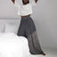 Organic Pima Wide Leg Pant - Dark Grey