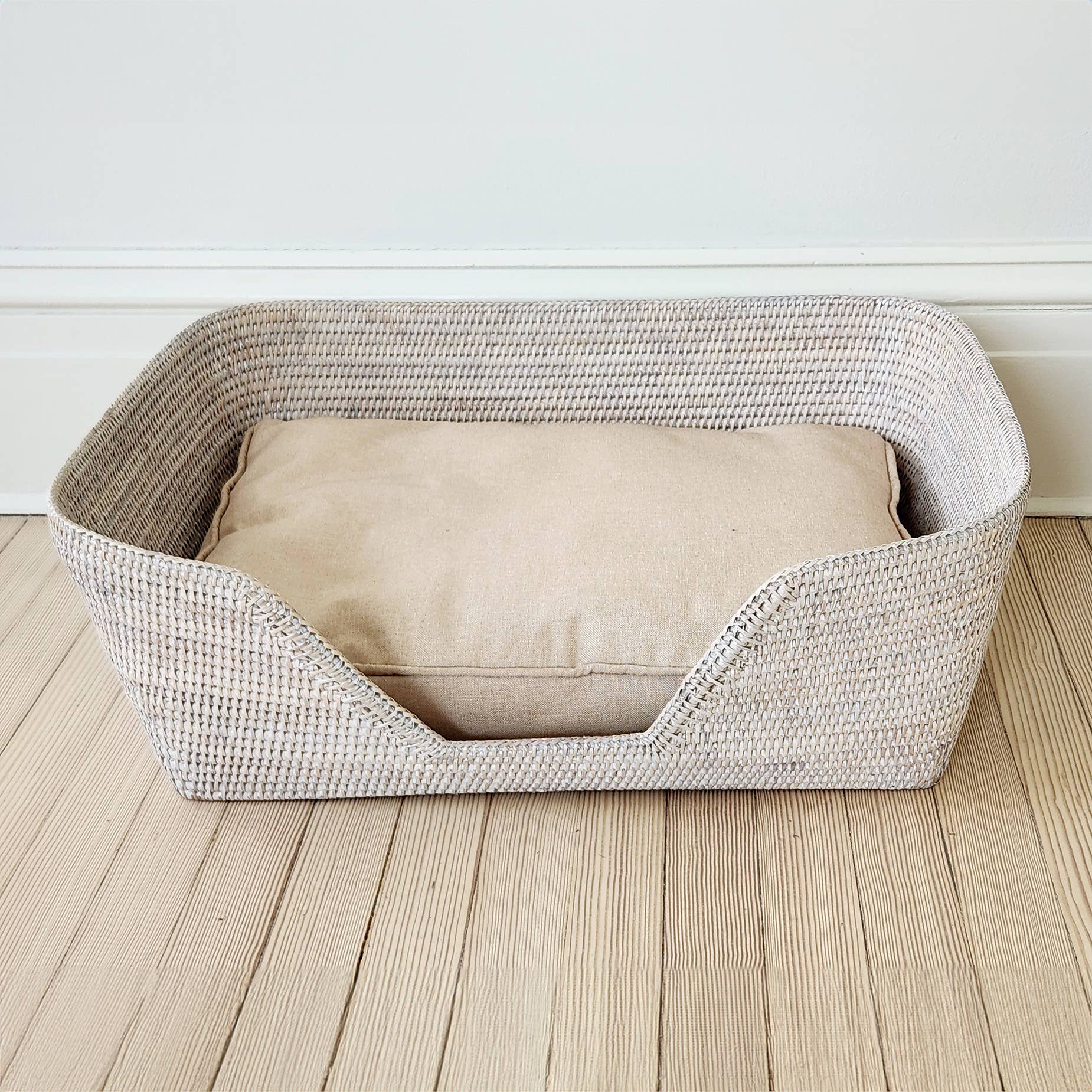 Small Mandalay Dog Bed with Cushion