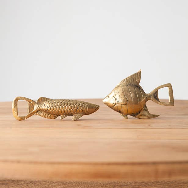 Brass Opener Goldfish