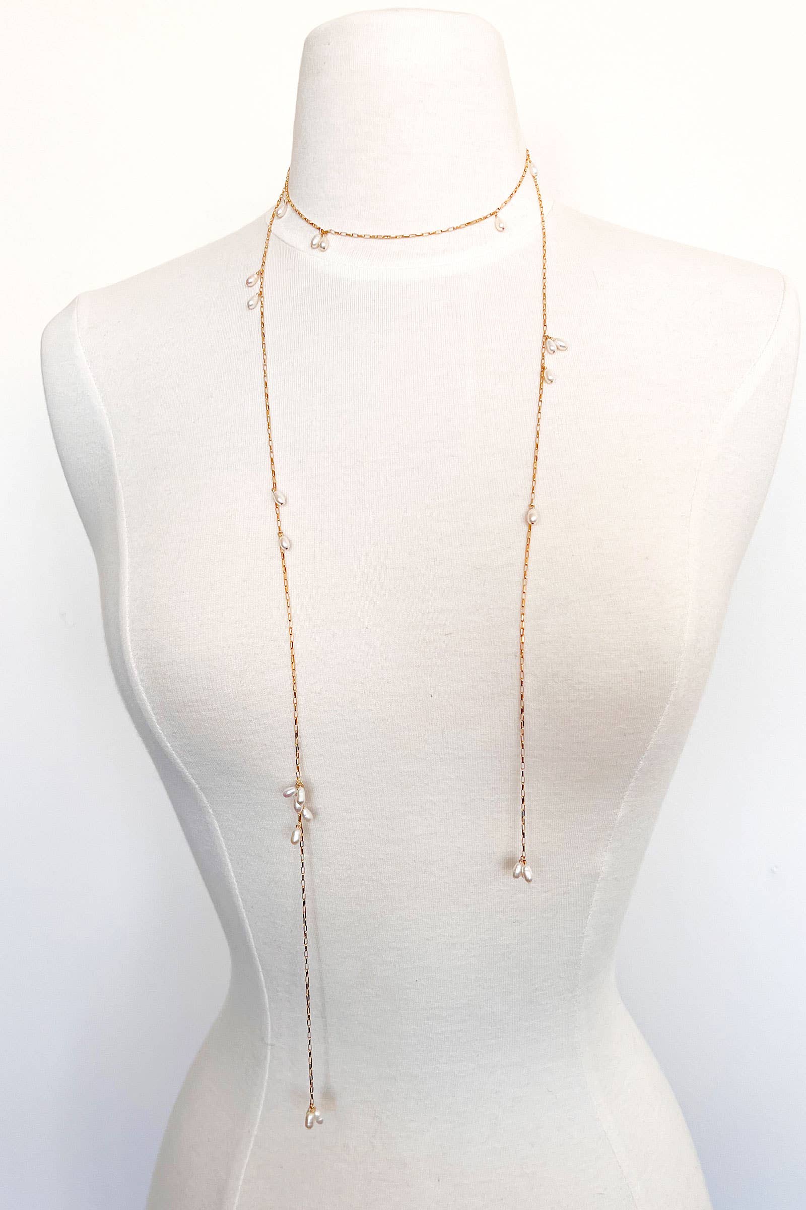 Falling Petals Wrap Necklace - Living with Ivey