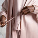 Washable Short Silk Robe - Living with Ivey