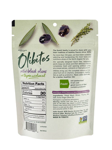 Olibites Pitted Black Olives 5 oz - Living with Ivey