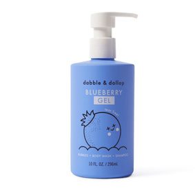 All-Natural Blueberry Shampoo, Body Wash & Bubbles
