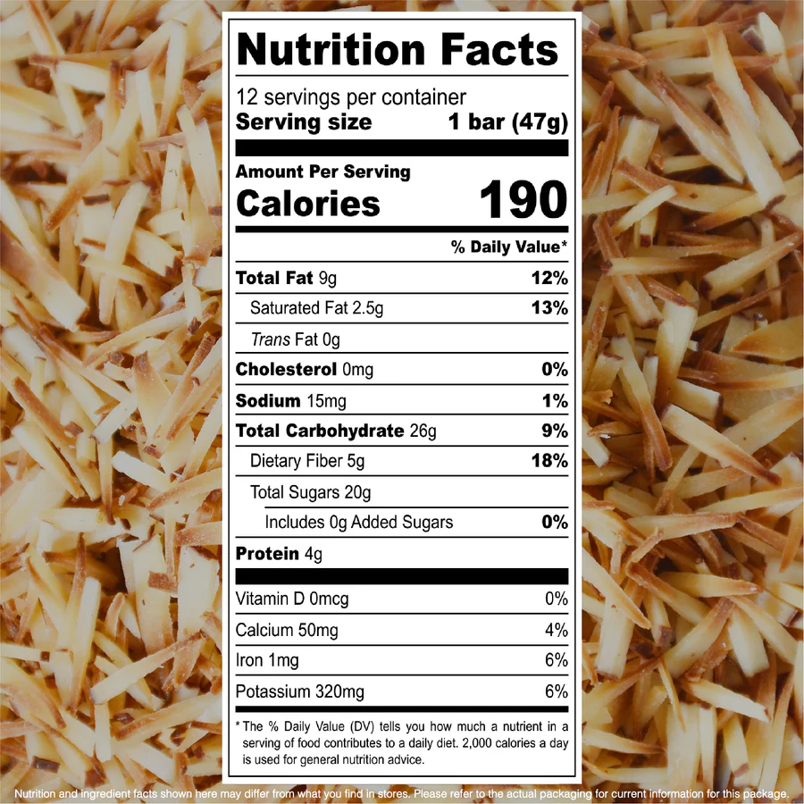 JONESBAR Organic Fruit & Nut Bar