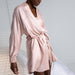 Washable Short Silk Robe - Living with Ivey