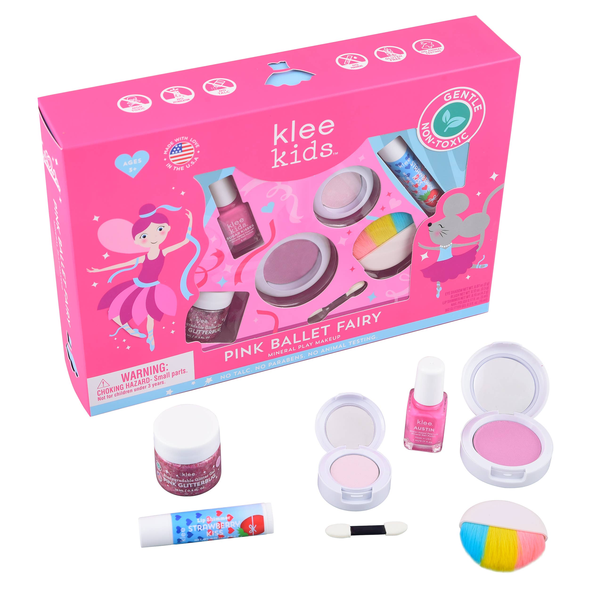 Pink Ballet Fairy Play Makeup Kit