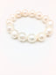 White Baroque Pearl Beaded Bracelet