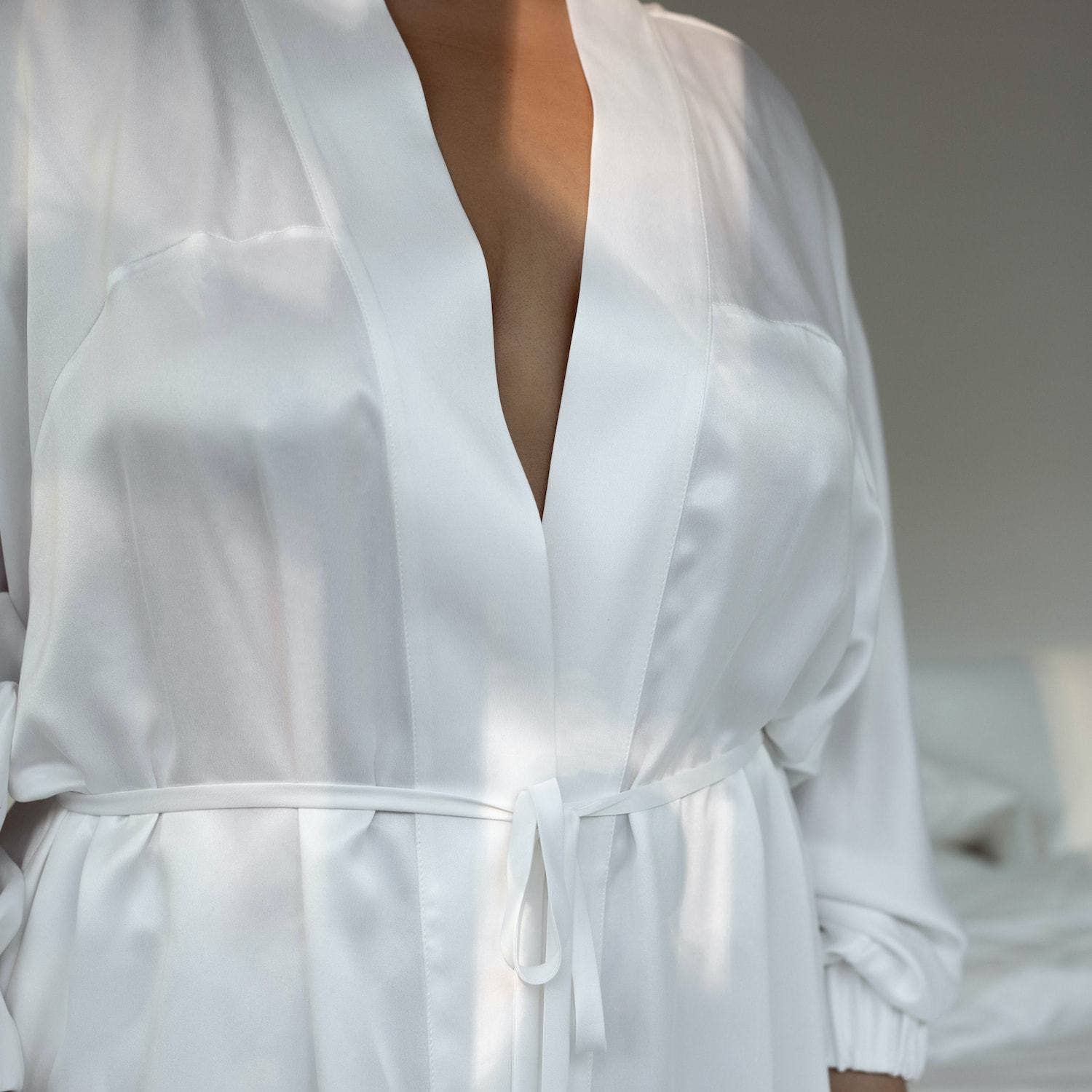 Washable Silk Robe