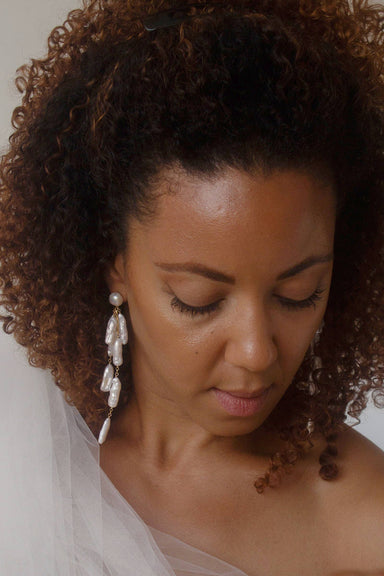 Cascading Plume Earrings - Living with Ivey