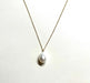 Small Drop Pearl on Chain - Living with Ivey