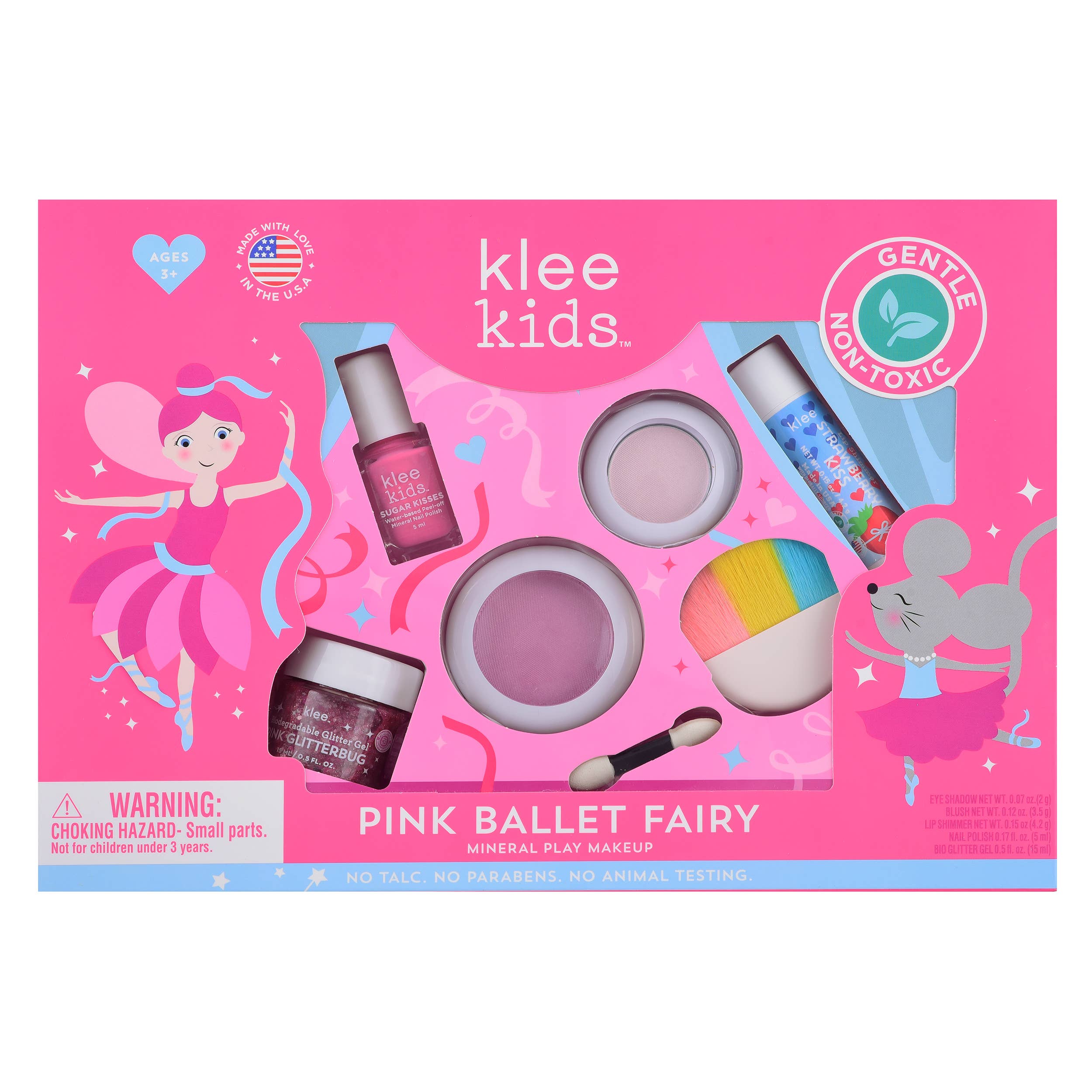 Pink Ballet Fairy Play Makeup Kit