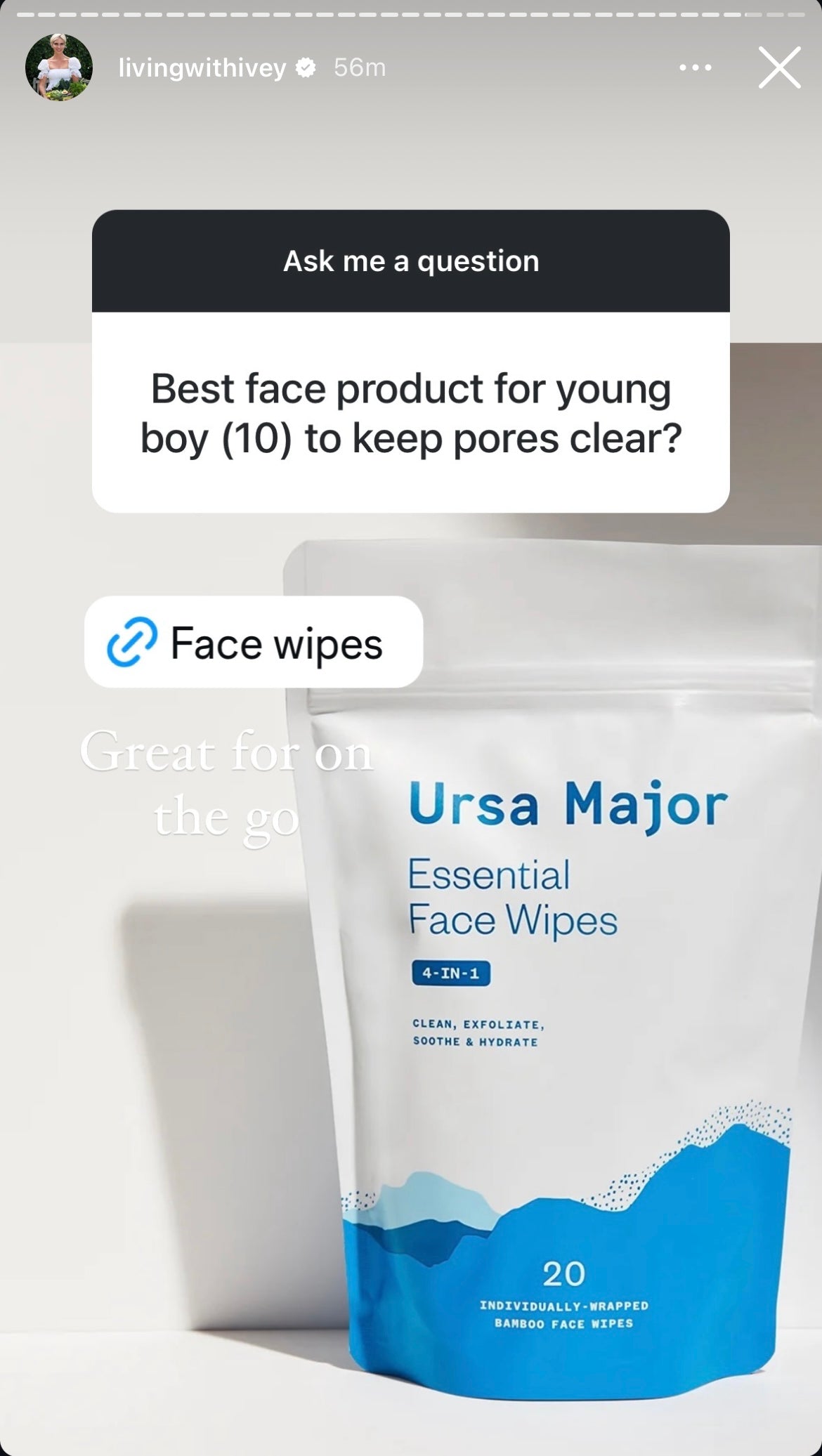 Essential Face Wipes - Living with Ivey