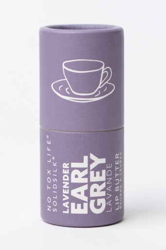 No Tox Life | Solidsilk Lip Butter - Lavender Earl Grey