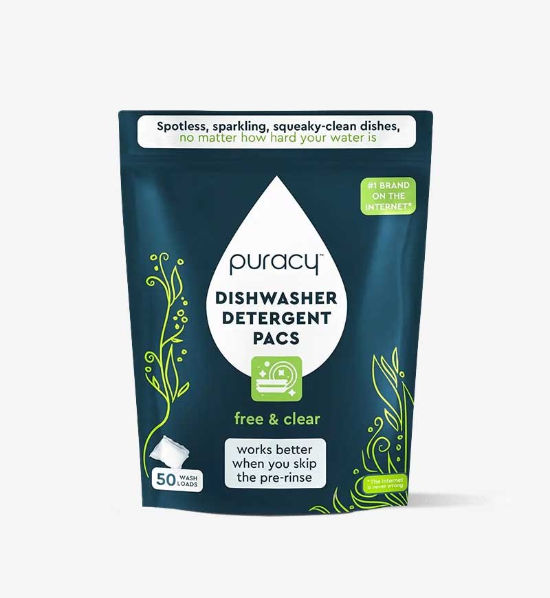 Puracy Natural Dishwasher Detergent Packs