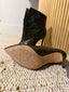 Alexandre Birman Snakeskin Booties- size 37.5