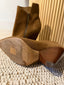 Saint Laurent Suede Booties - size 38 (run a little small!)