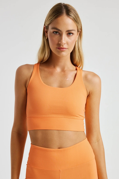 Ribbed Gym Bra - Living with Ivey