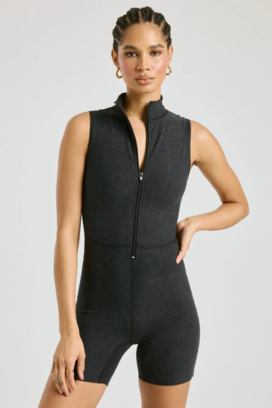 Stretch Open Back Onesie - Living with Ivey