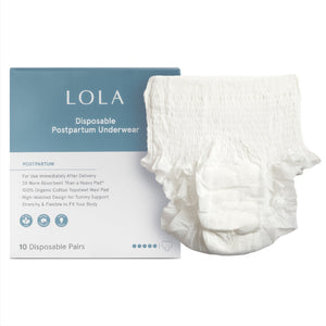 LOLA | Organic Disposable Postpartum Underwear