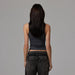 Gunmetal Mockneck Tank - Living with Ivey