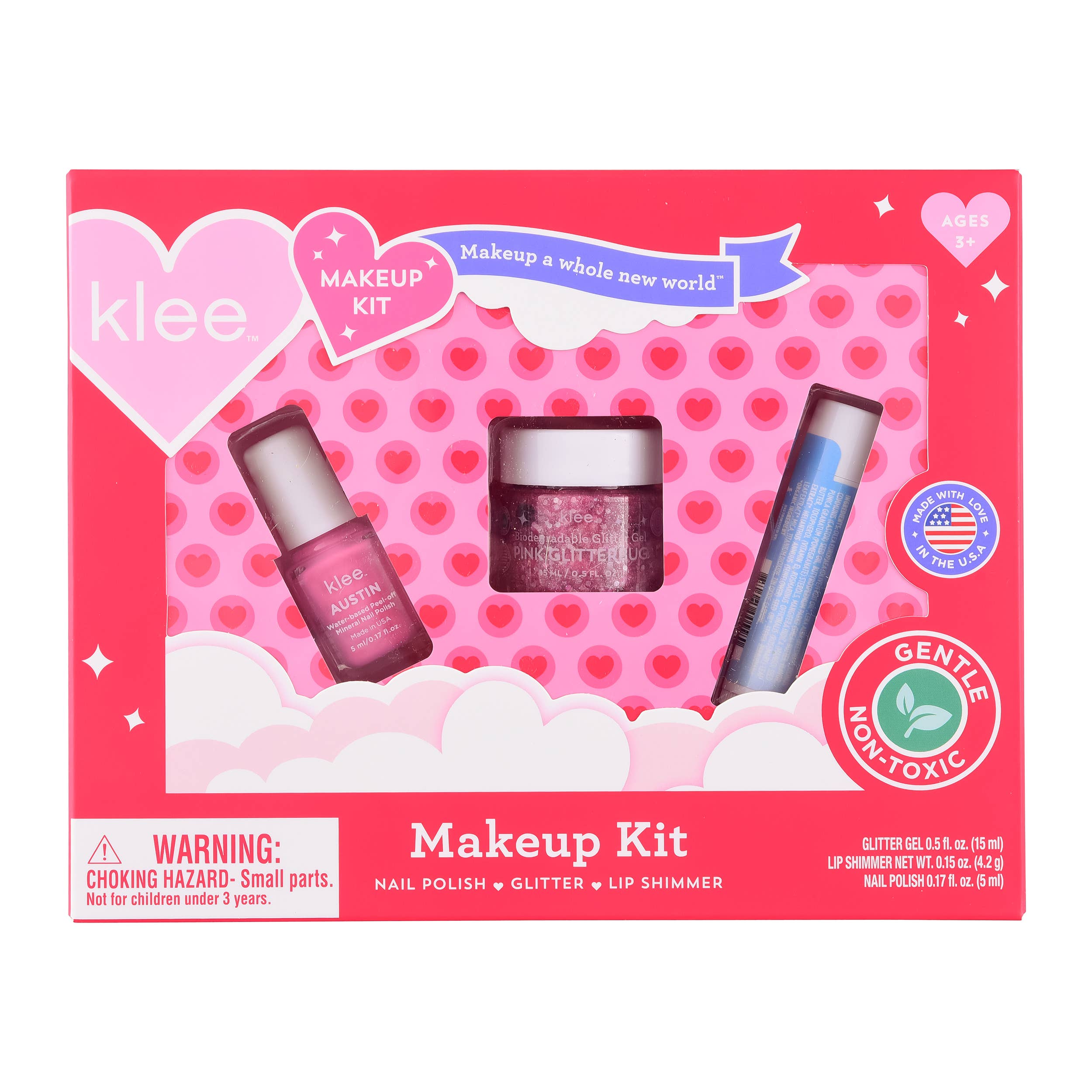 Cupid's Hugs Valentines Makeup Kit