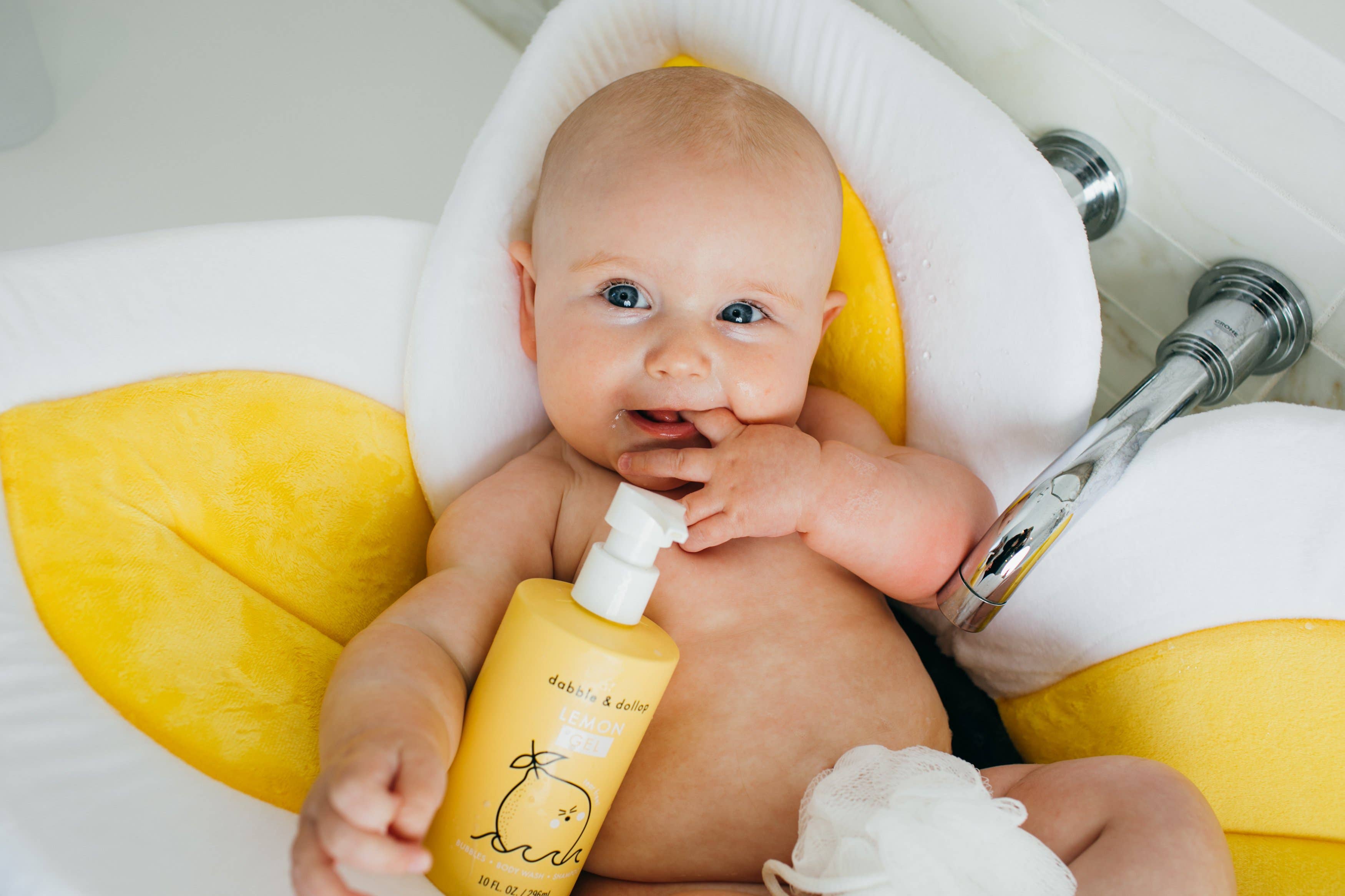 All-Natural Lemon Shampoo, Body Wash & Bubbles