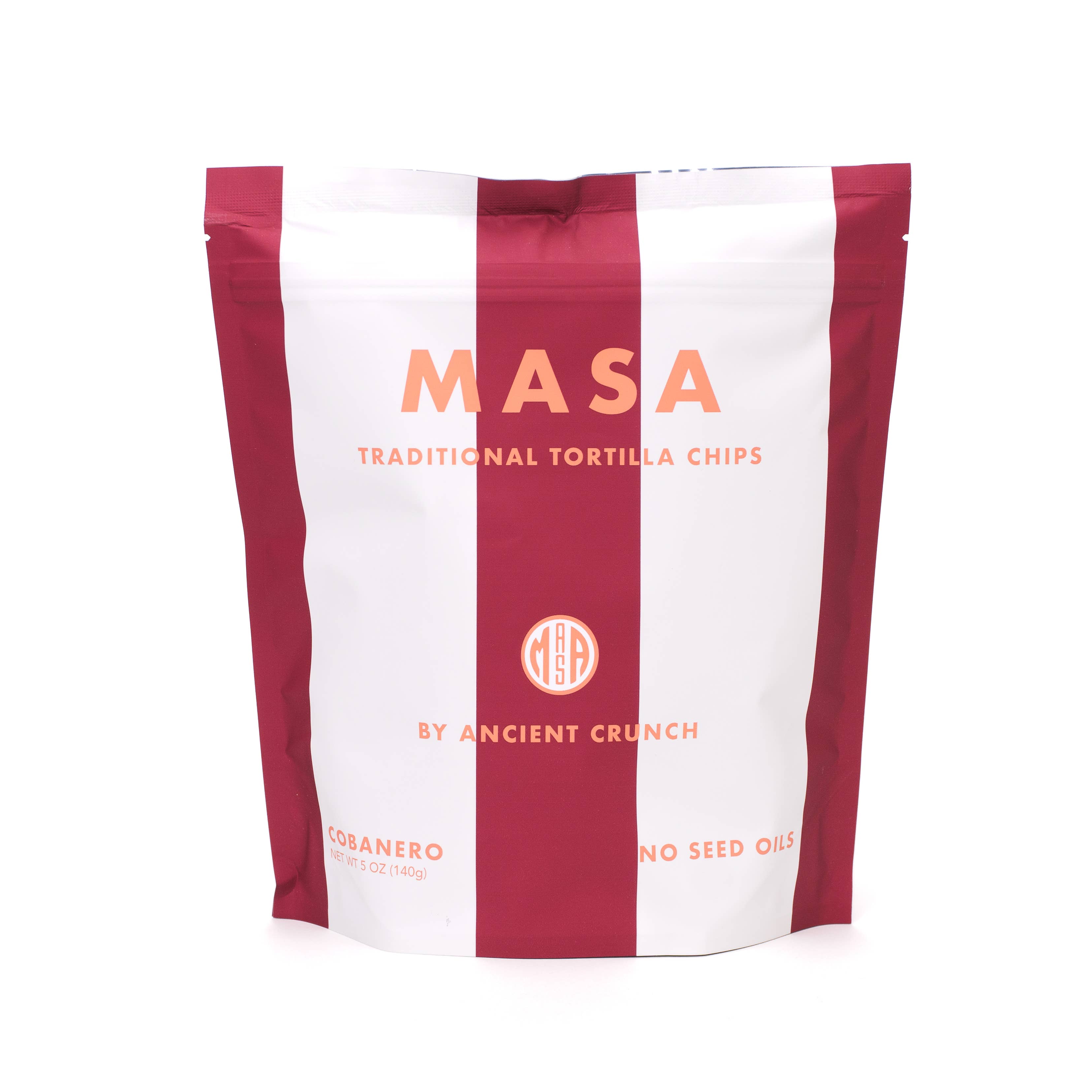 MASA Tortilla Chips - Cobanero, 5oz Bag Case - Living with Ivey