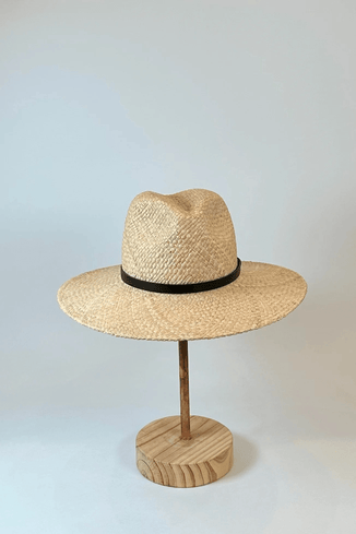 Anya and Niki | The Everywhere Hat with Black Leather Band - Anya and Niki - Living with Ivey