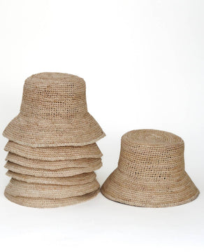 Augustine Hat Co. | Isla Raffia Bucket Hat - Augustine Hat Co. - Living with Ivey