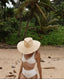 Augustine Hat Co. Nalu Wide brim straw hat - Augustine Hat Co. - Living with Ivey