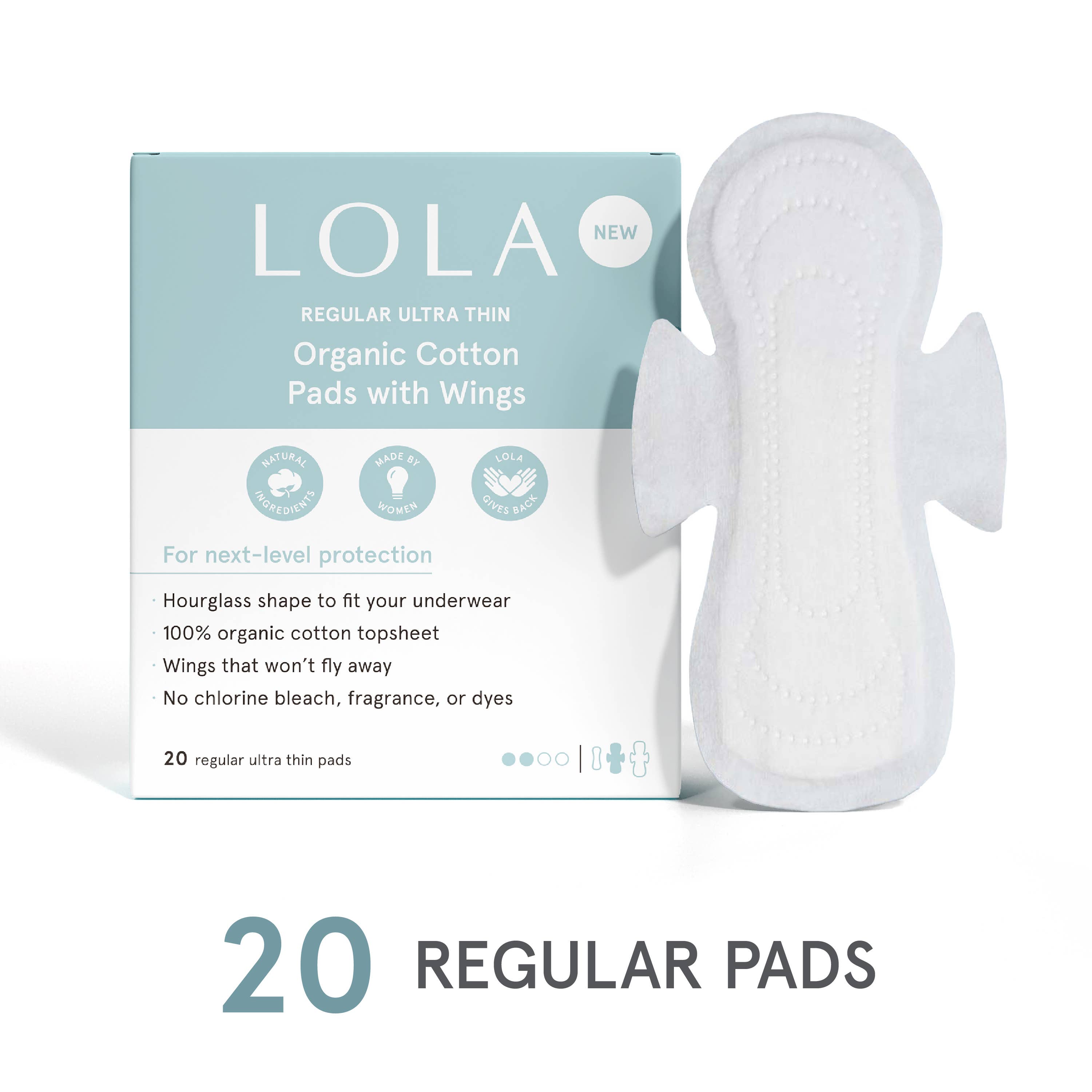 20ct Ultra Thin Pads w/ Wings, Regular