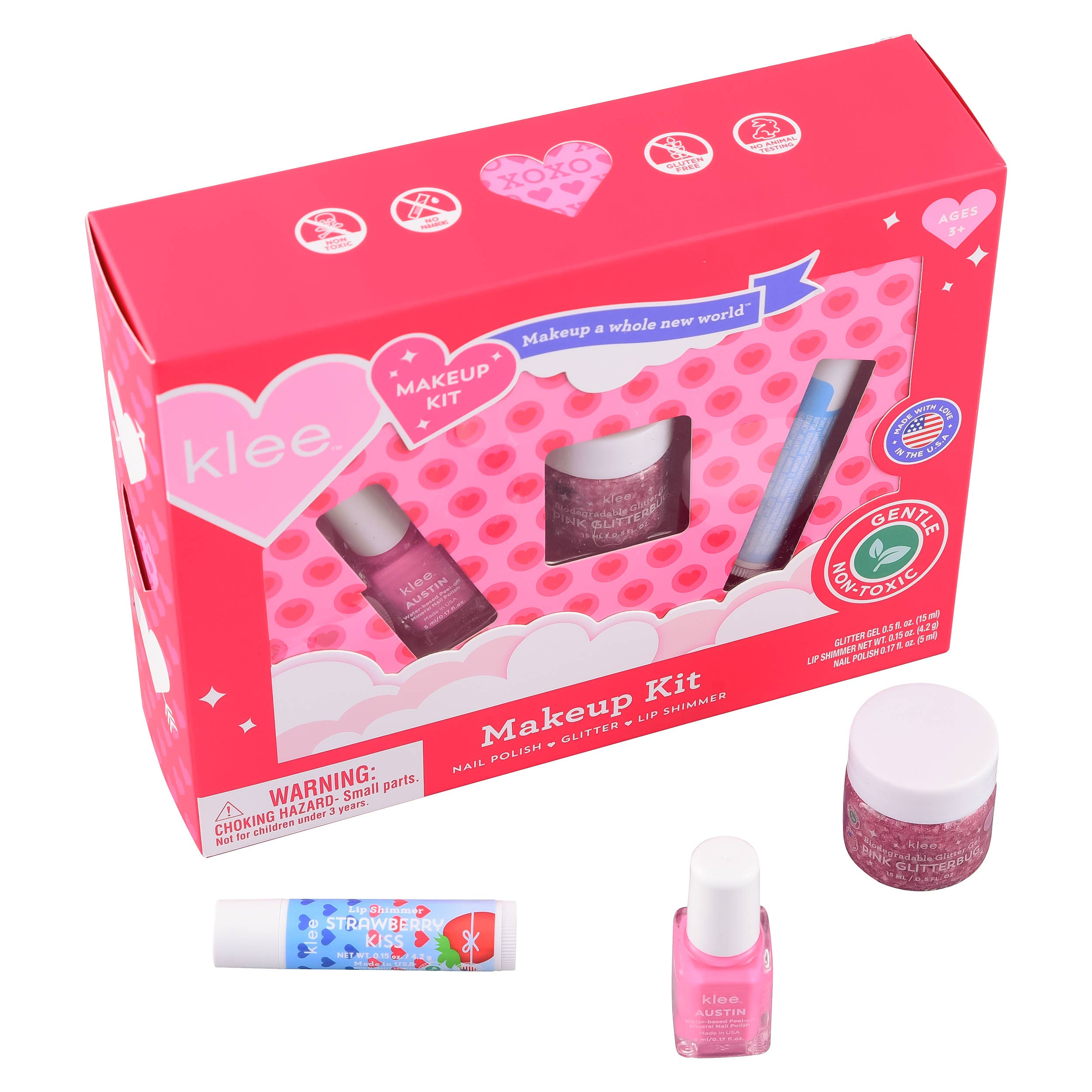 Sweetheart Smooches Valentine's Makeup Kit