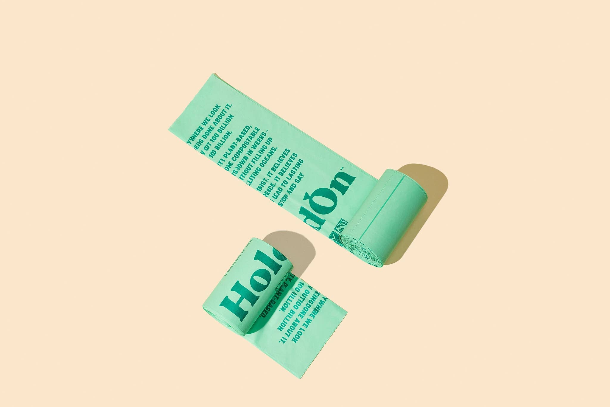 HoldOn Bags Compostable Small Space Trash Bags - 4gal/30ct