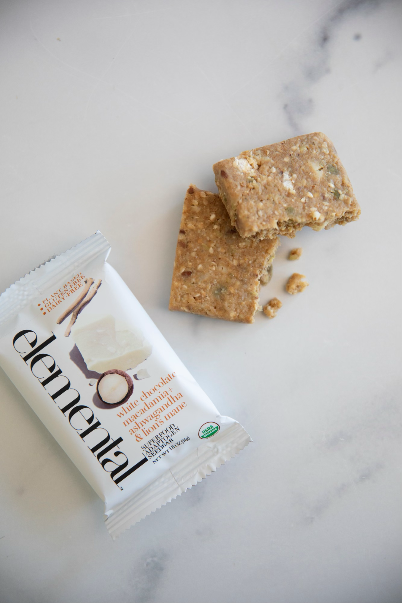 White Chocolate Macadamia + Ashwagandha & Lion's Mane - Living with Ivey